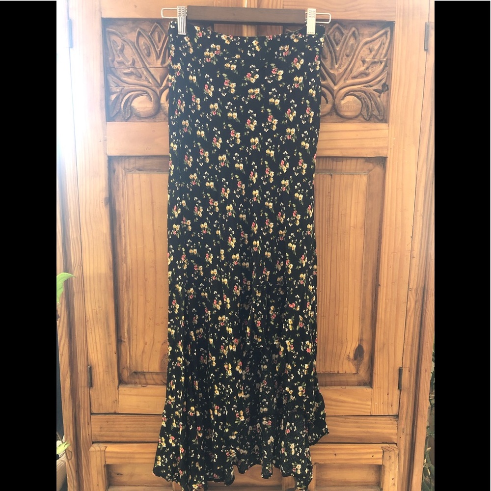Free People Ruffle Skirt 2/XS NWT